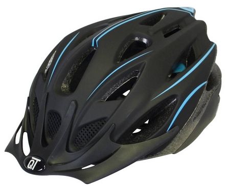 Casco Cycle Tech Qt Fuse Matt Black Bluew L 54-58 cm 2810417