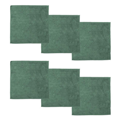 Ddddd panno in microfibra billie 30x30 cm verde 6 pezzi | 4 pezzi