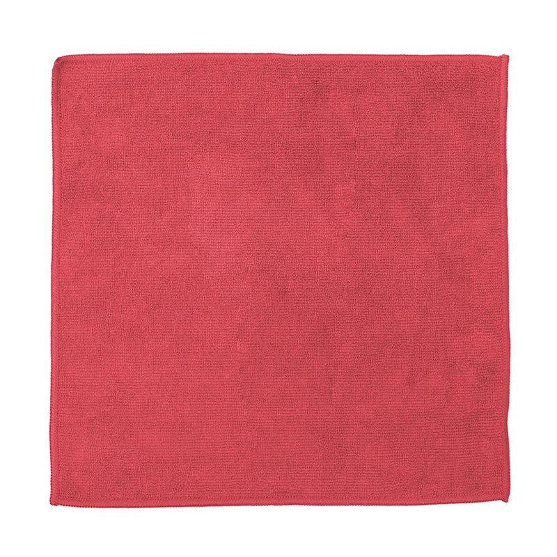 Ddddd panno in microfibra 30x30 rosso 6 pz.