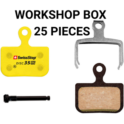 Swissstop - remblokset disc 35 rs - sram red axs, force, rival werkplaats verpakking 25 sets