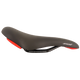 Sillín de bicicleta Selleroyal selle royal shadow+ - atlético para hombre - negro (con detalles en rojo) - embalaje de taller