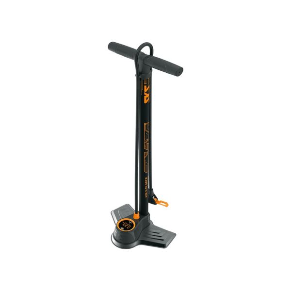 Foot Pump SKS Air-X-Plorer Digi 10.0 10 bar-AV, SV, DV (MV Easy)