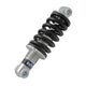 M-wave achterdemper 150 mm in alluminio argento nero