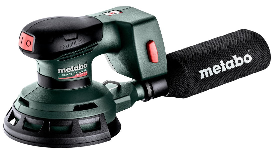 Lijadora excéntrica a batería Metabo SXA 18 LTX 125 BL | 18v | excluido baterias y cargador | en metabox - 600146840