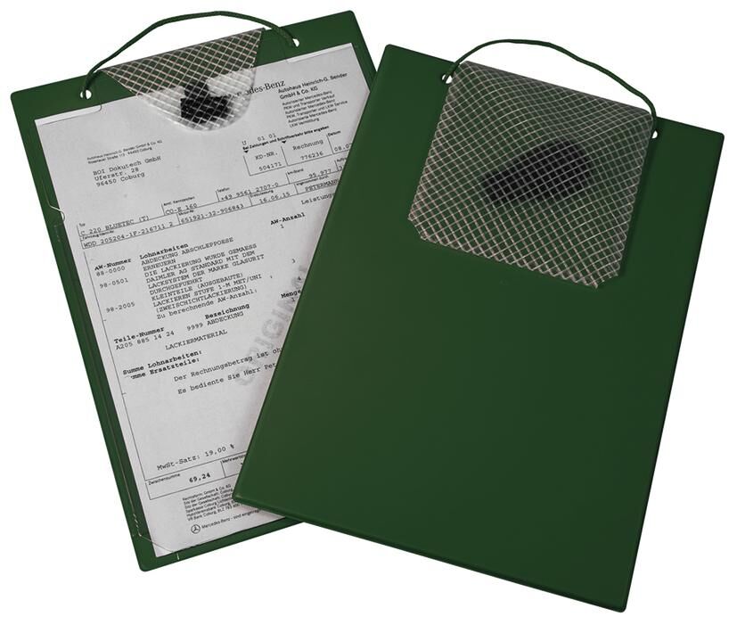 Borsa da lavoro Eichner turbo cartella ordini verde din a 4 turbo