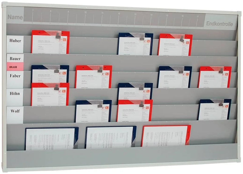 Eichner Schedule Board Auto Din A Wide 6 Rails