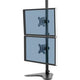 Braccio porta monitor fellowes serie professionale freestanding nero