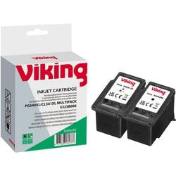 Inktcartridge viking compatibel canon pg540xl, cl541cl zwart kleur