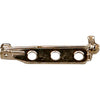 Creativ company cc brochespeld 25 mm zilver 10 stuks