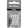 Creativ company cc brochespeld 25 mm zilver 10 stuks