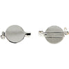 Creativ Company Brochepeld Silverated 20 mm, 10st.