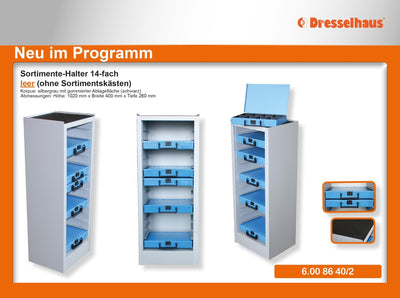 Gabinete de surtido de Dresselhaus 14 com