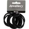 Elastico per capelli Creativ Company, d 45 mm, nero, 10 pezzi 1 scatola