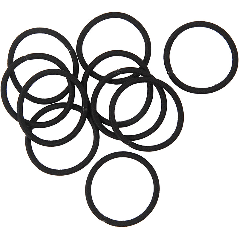Elastico per capelli Creativ Company, d 45 mm, nero, 10 pezzi 1 scatola