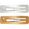 Forcina per capelli Creativ Company, L: 58 mm, L: 16 mm, oro, argento, 4 pezzi 1 scatola