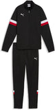 Chándal unisex Puma individualrise tracksuit jr - negro-blanco-rojo