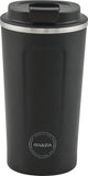 Aya ida aya ida - cup2go - thermosbeker - koffiebeker - coffee to go - reisbeker - meenemen - 500ml - matte black