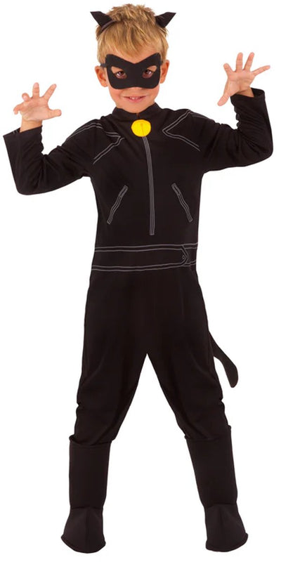 Rubini - coccinella miracolosa - costume da gatto nero per ragazzi (taglia m)