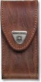 Victorinox riem etui bruin - leer - voor o.a. swisschamp en cybertool