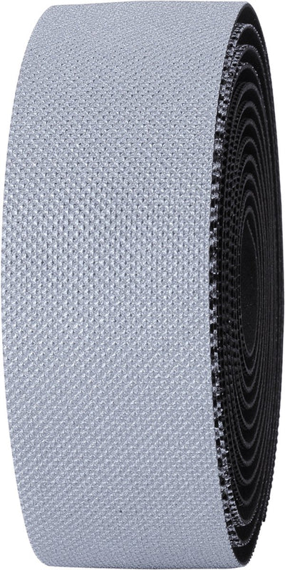 Bbb cycling reflectribbon stuurtape - stuurlint race fiets - tape fietsstuur - zilver reflection - 200 x 3 cm - bht-17