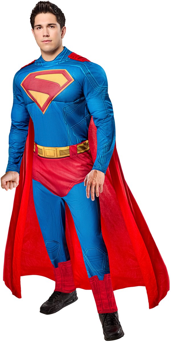 Disfraz de superman deluxe para adulto de Rubies - - talla m