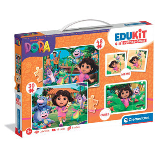 Juego edukit 4 en 1 dora la exploradora