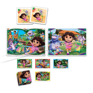 Juego edukit 4 en 1 dora la exploradora