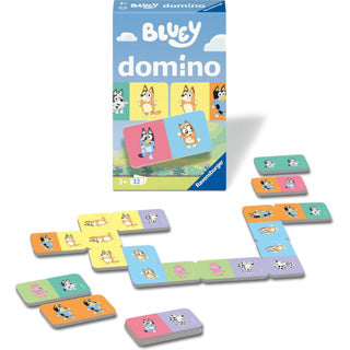 Juego Ravensburger bluey dominó de bolsillo | 2 piezas