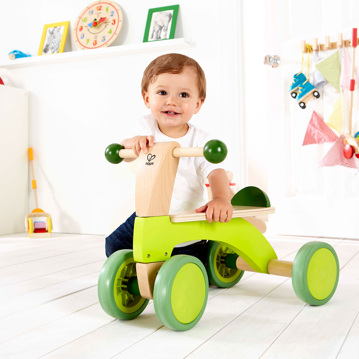 HAPE - Scoot -around Junior Green