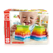 Hape stapeltoren regenboog - afbeelding 2