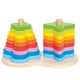 Regenboog Tower Stacking Hape