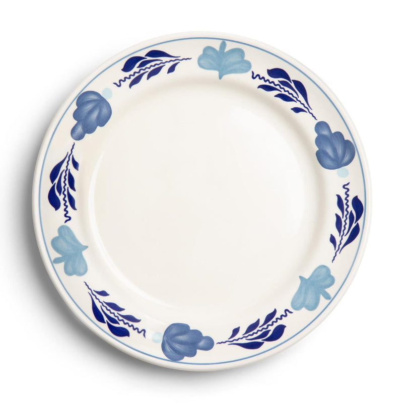 Boerenbont farm piatto blu ø21cm decoro 6 pz