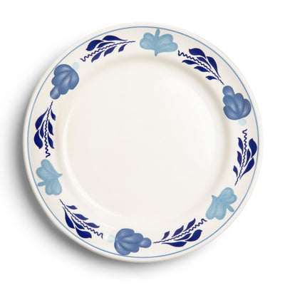 Boerenbont farm plato azul ø21cm decoración 6 piezas