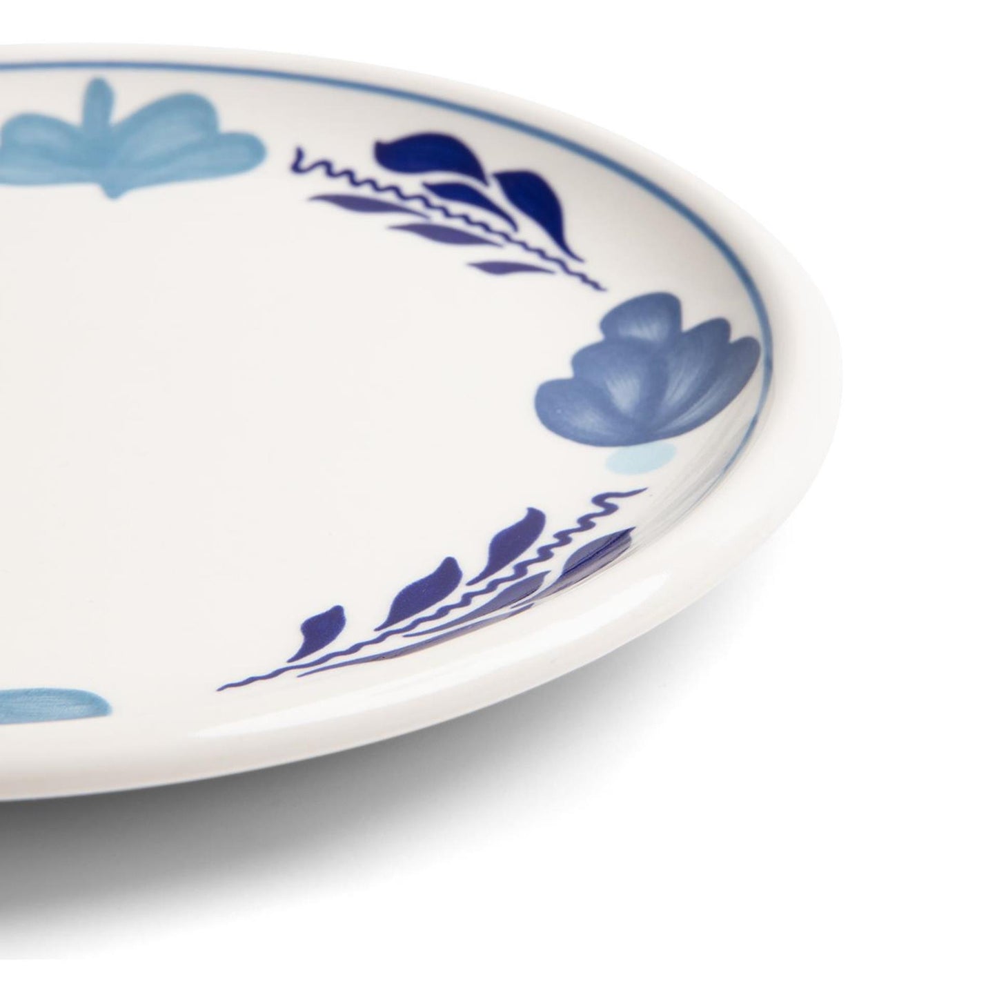 Boerenbont boerenblauw gebaksbord ã˜16cm decor doos a 6 stuks