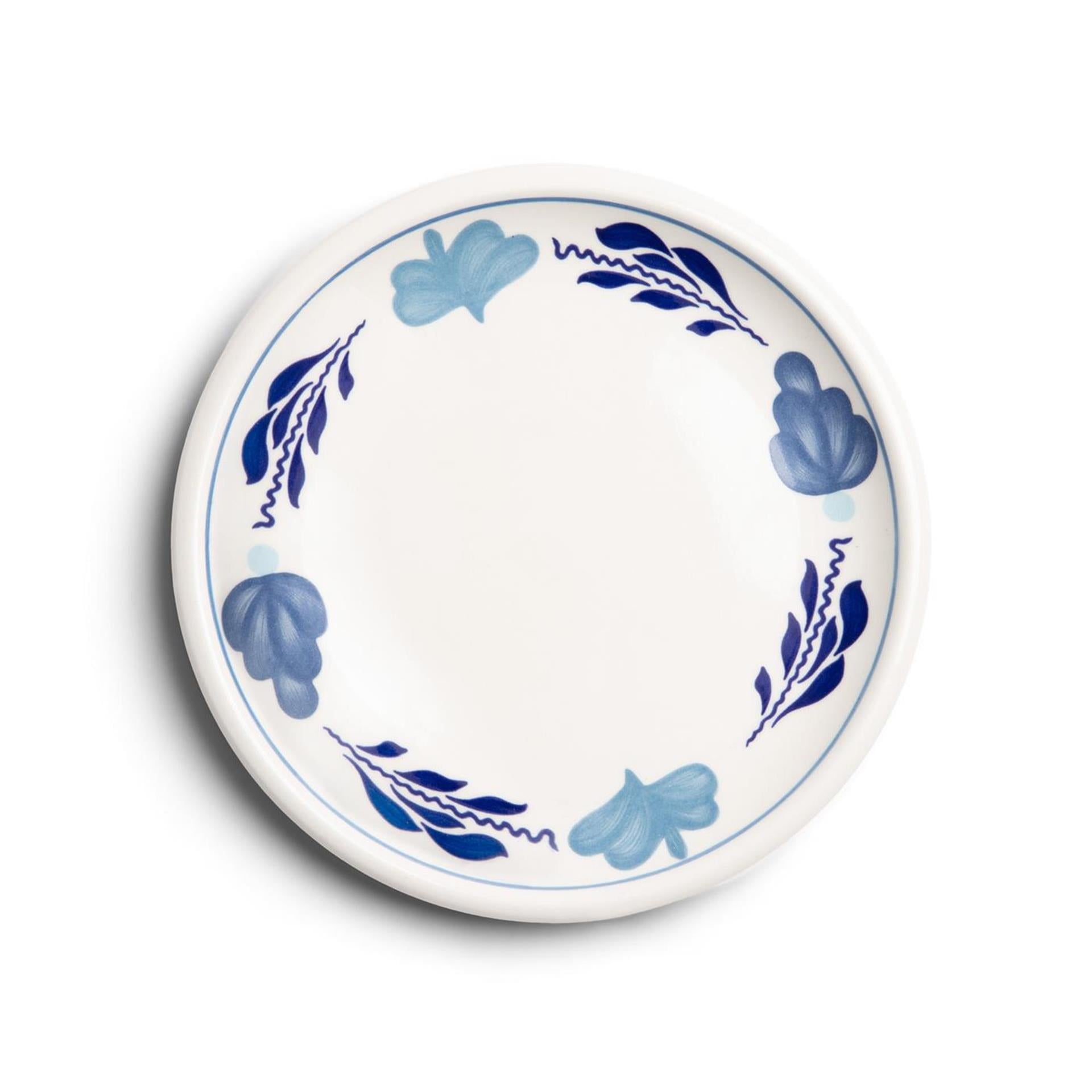 Boerenbont boerenblauw gebaksbord ã˜16cm decor doos a 6 stuks