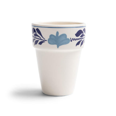 Boerenbont farm taza de leche azul 0,25l decoración 6 piezas