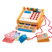 Hape houten kassa - afbeelding 1