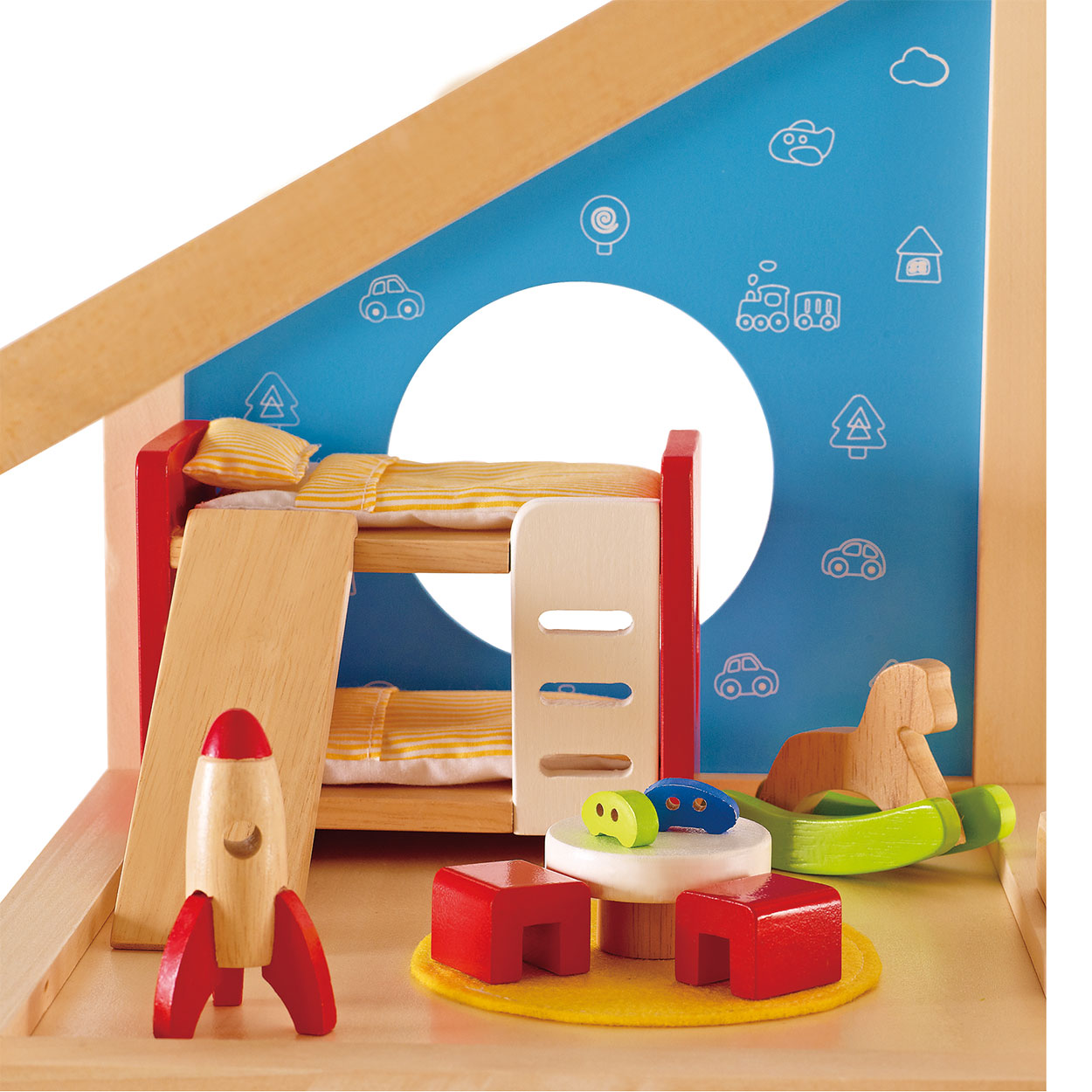 Hape dollhouse nursery