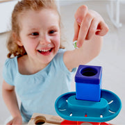 Hape quadrilla houten knikkerbaan - cliffhanger - afbeelding 5