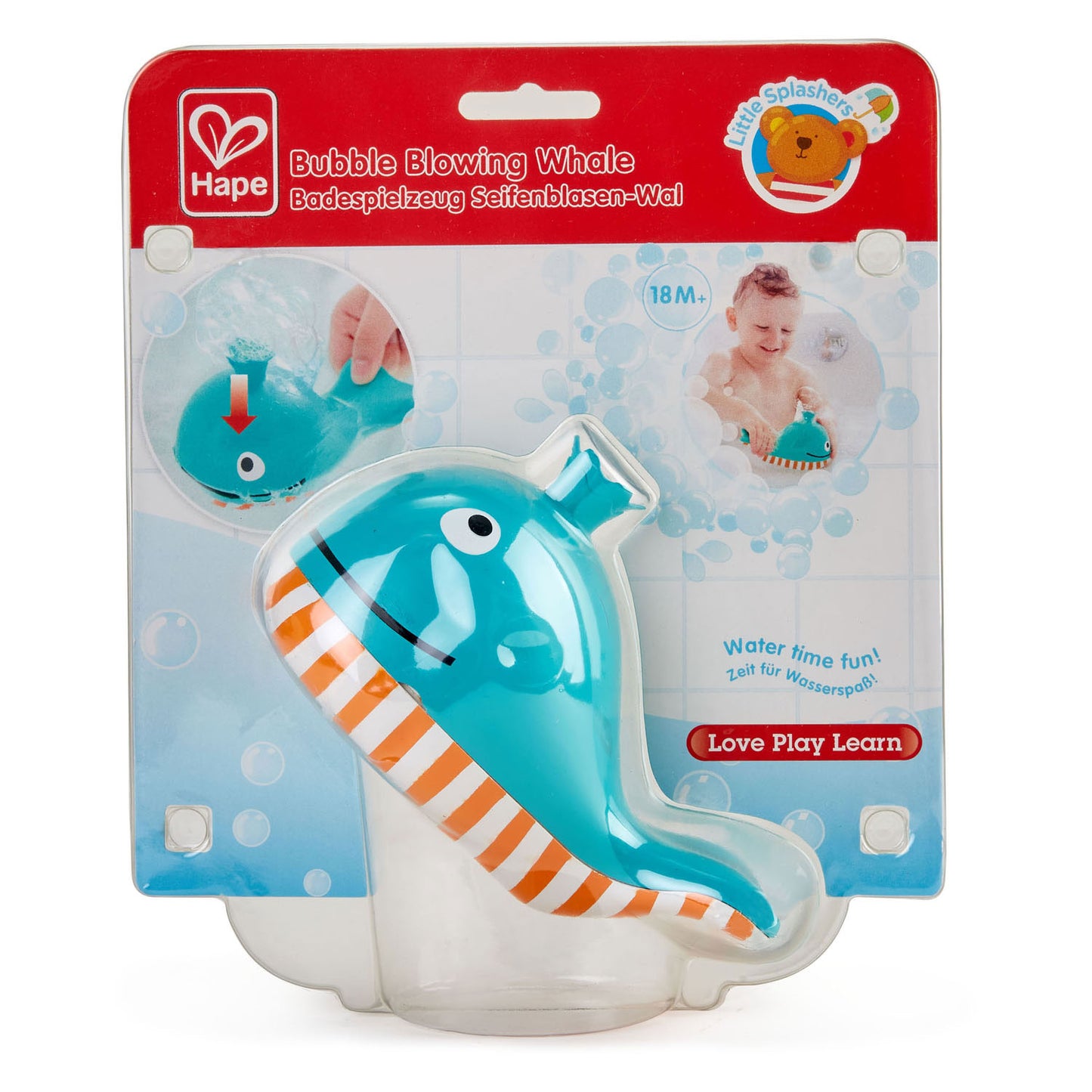 Toys Hape Bath Bubbel Walvis