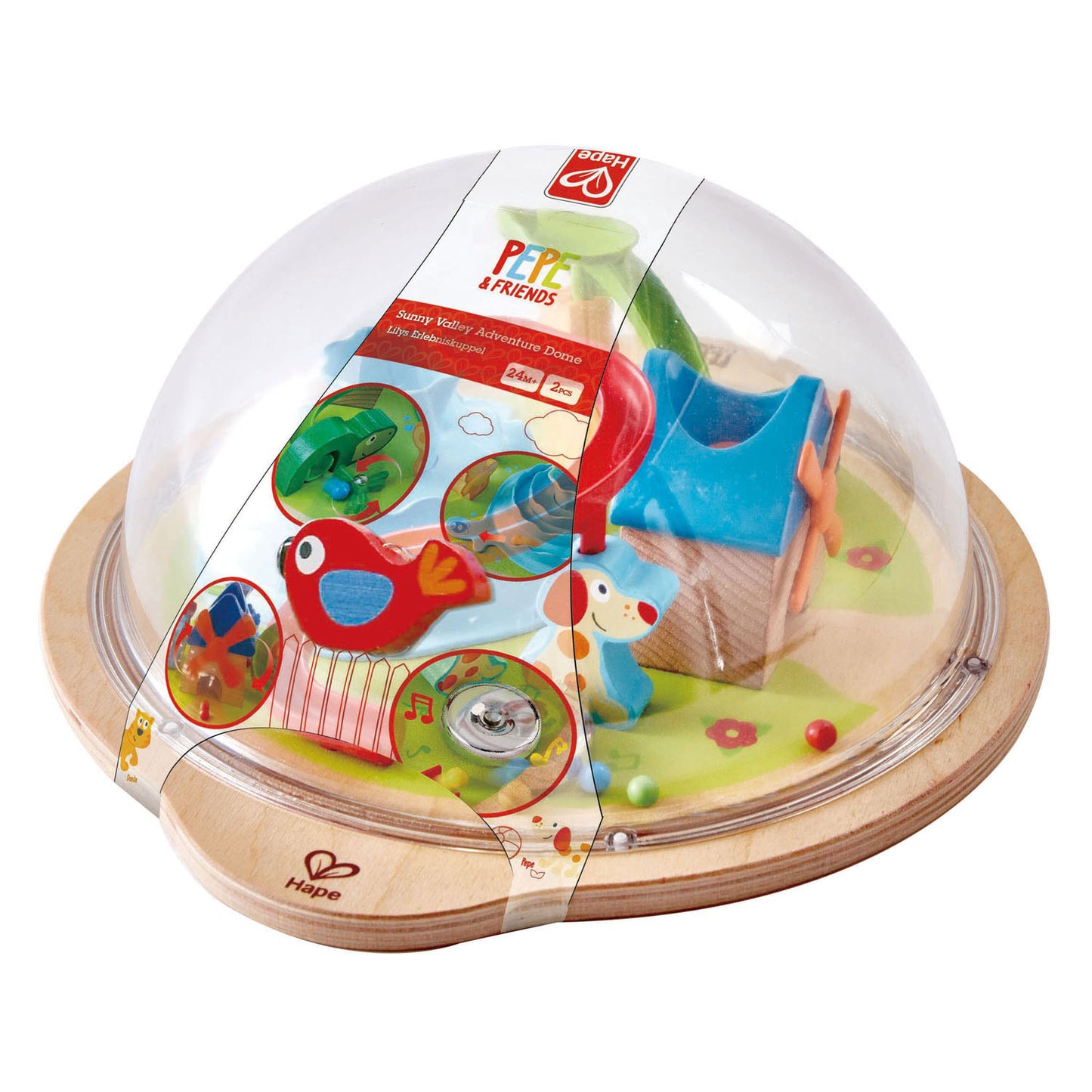 HAPE BOL con Magnetic Doolhof Sunney Valley Dome