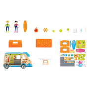 Hape houten avonturenbus poppenhuis - afbeelding 3