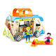 House bambola per autobus in legno hape