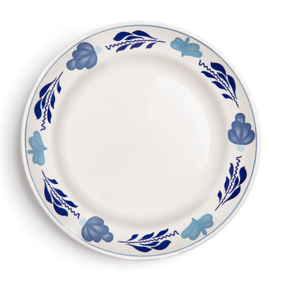 Boerenbont farm plato azul ø25,5cm decoración 6 piezas