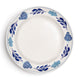 Boerenbont boerenblauw plat bord ã˜25,5cm decor doos a 6 stuks