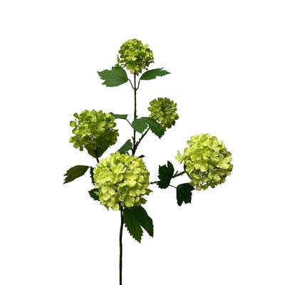 Collezione Roberts fiore artificiale palla di neve spray 83 cm verde