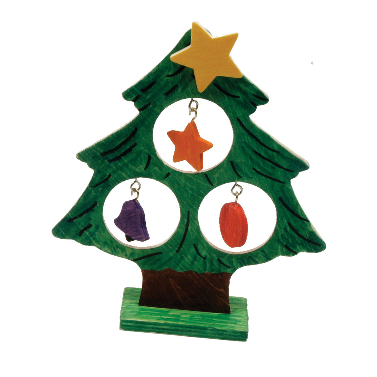 Colorea tu propio árbol de Navidad con bolas de Navidad