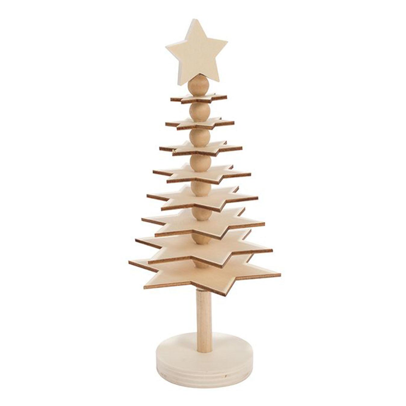 Colora il tuo albero di Natale in legno 3D