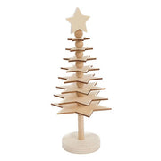 Kleur je eigen Houten 3D Kerstboom - afbeelding 1