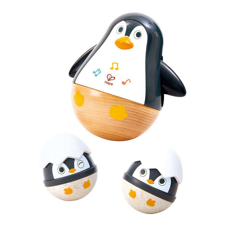 Famiglia di pinguini subacquei Hape - 3 parti.